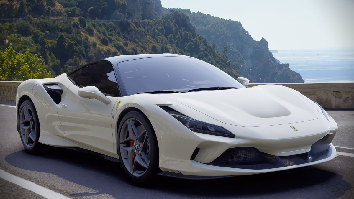 Ferrari f8 tributo White