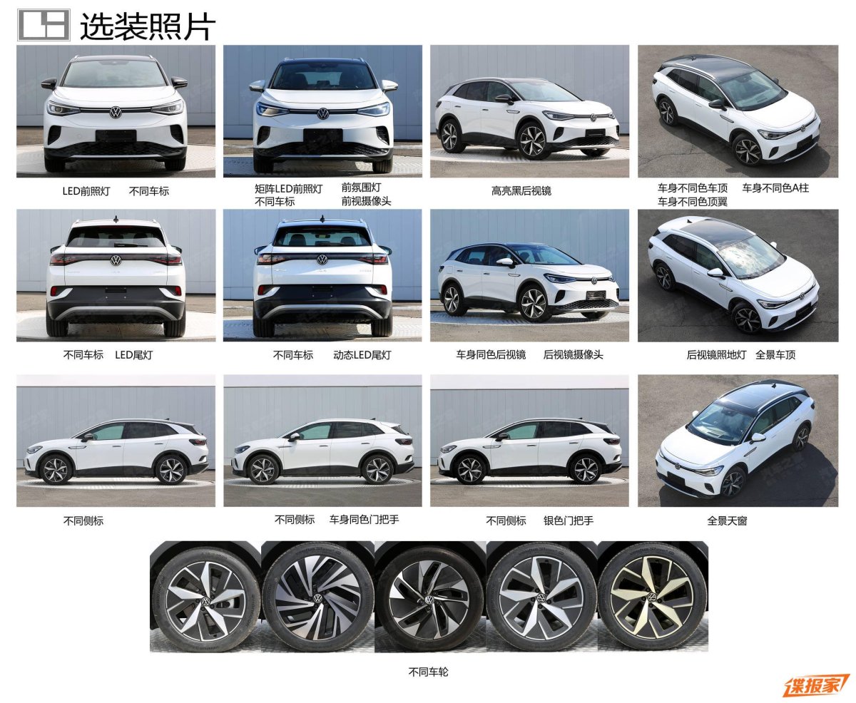 ID линейка Volkswagen
