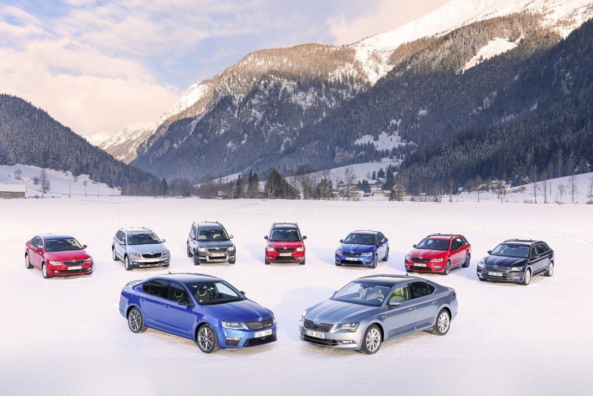Skoda Модельный ряд