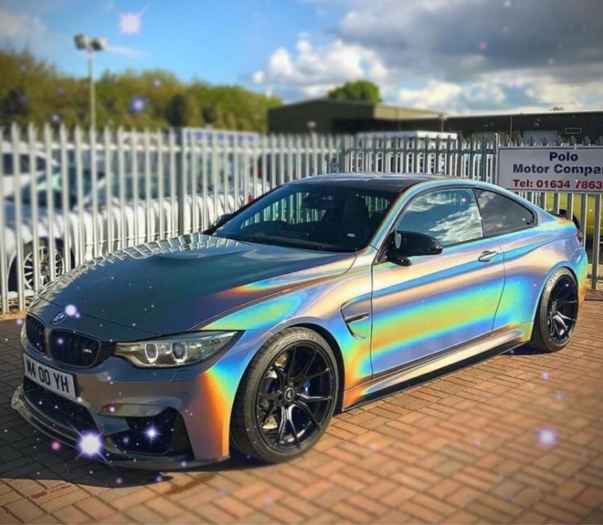 BMW m4 хамелеон