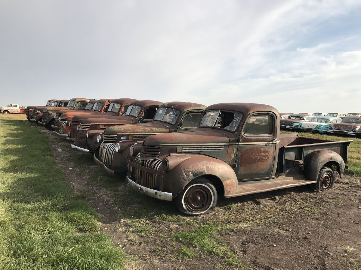 Rusty Chevrolet Pickup