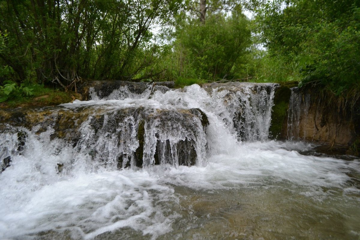 Водопад на реке Шингарка