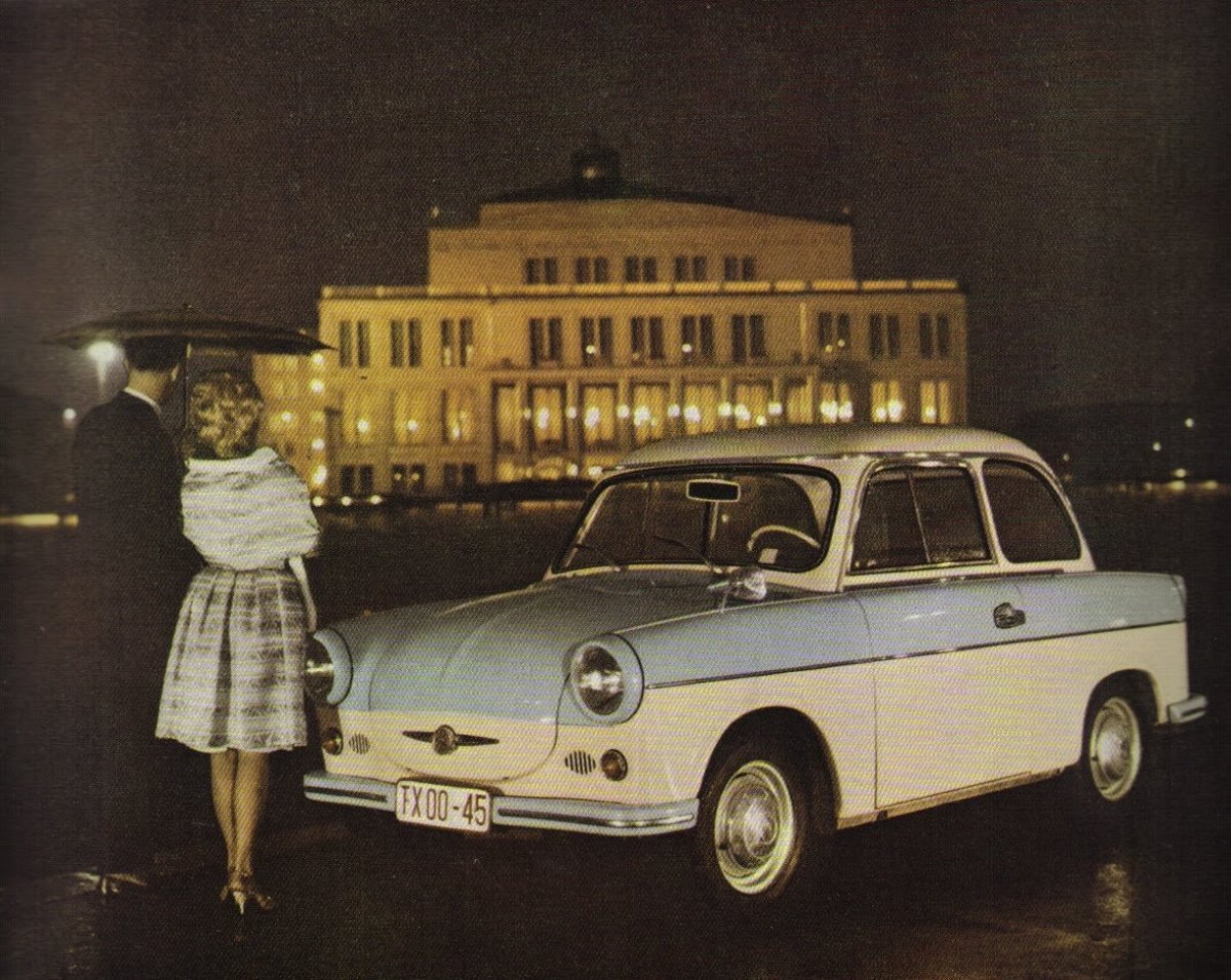 Машины ГДР Трабант Вартбург