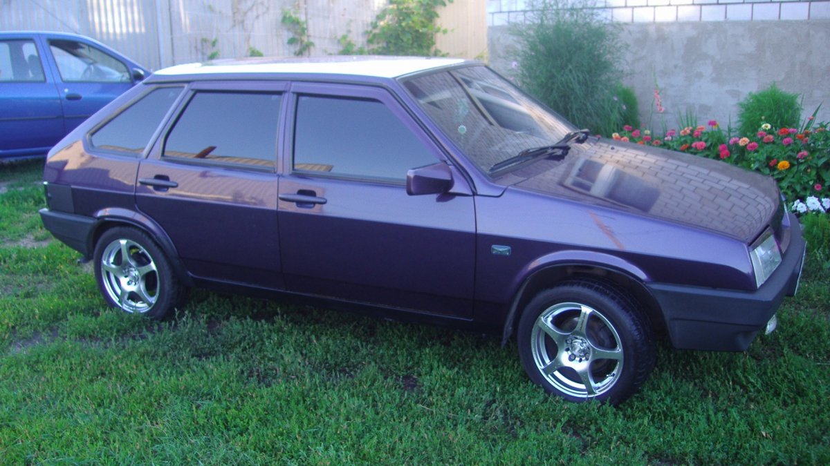 ВАЗ 2109 фиолетовый металлик