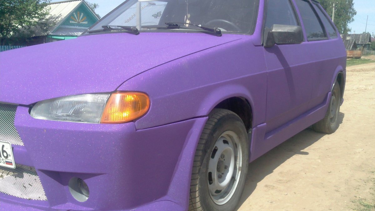 ВАЗ 2112 фиолетовый Раптор