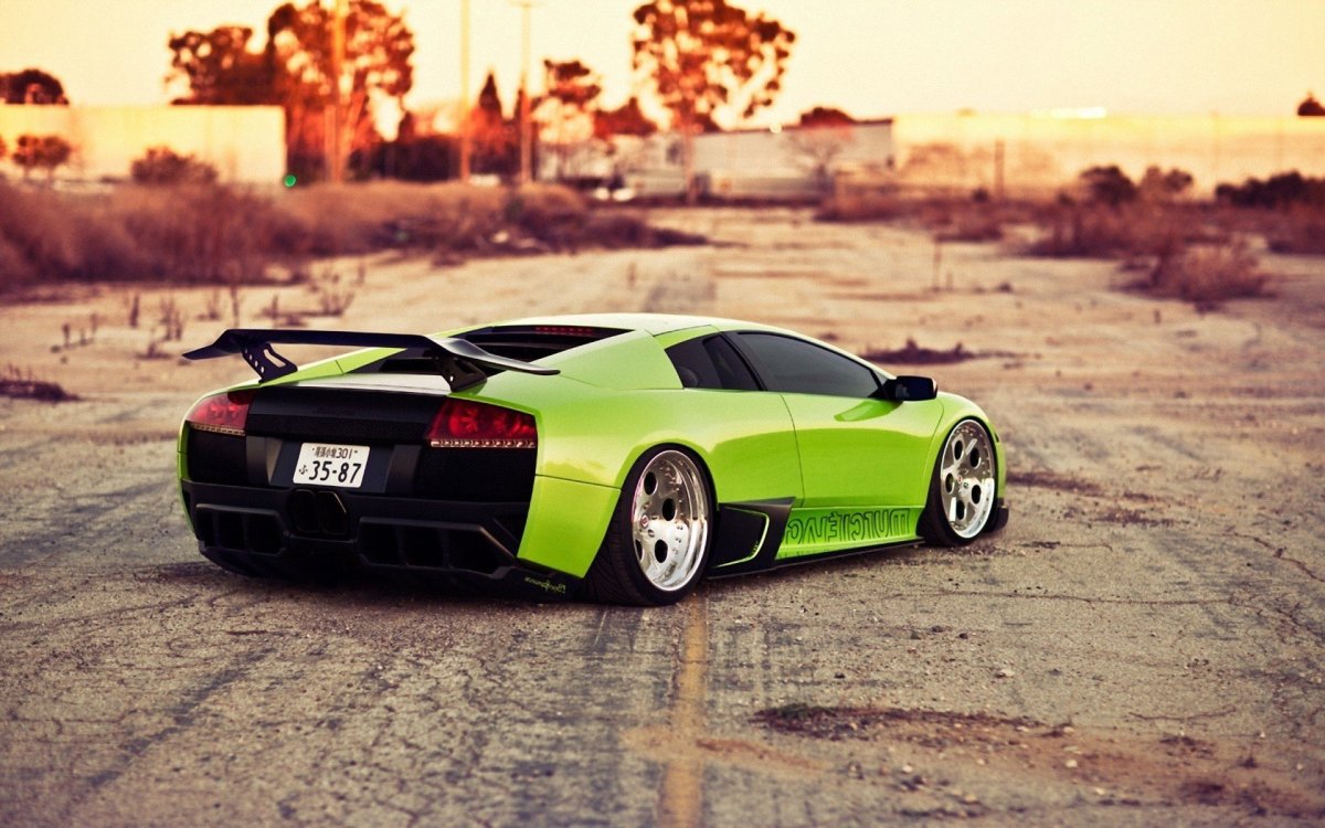 Lamborghini Murcielago SV Green