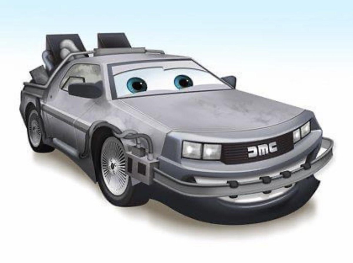 Автомобили в стиле мультфильма Тачки