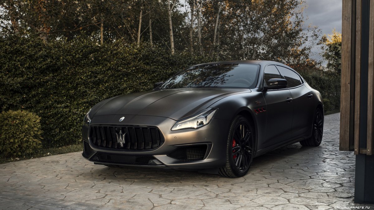 Maserati Quattroporte 2020 черный