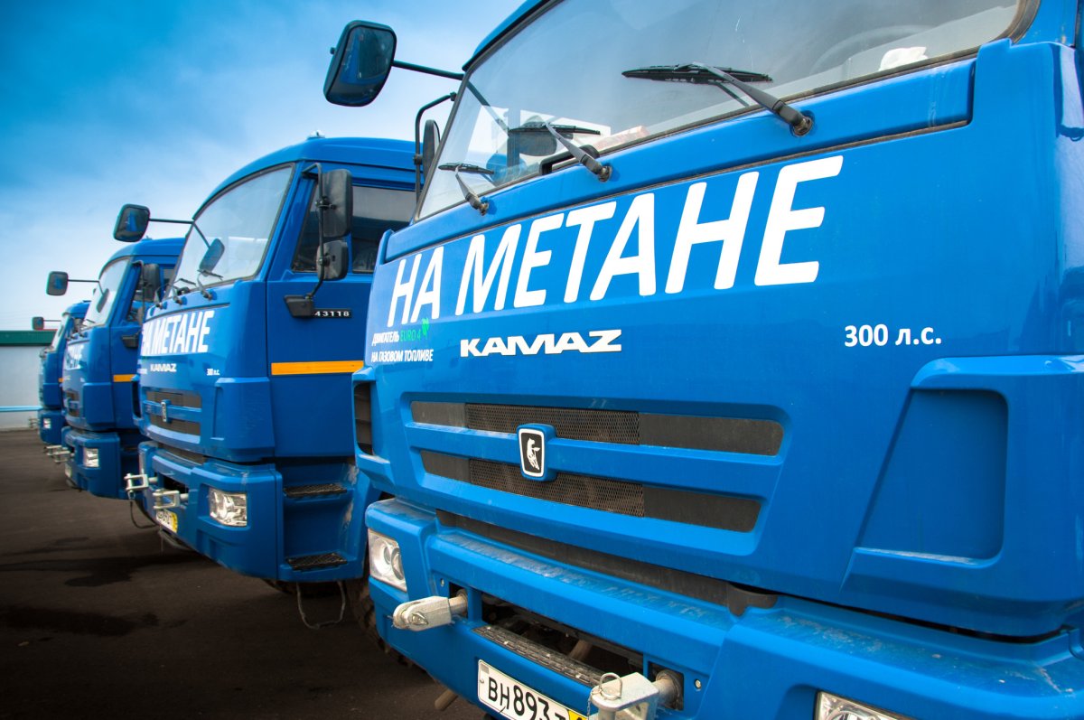КАМАЗ Газпром на метане