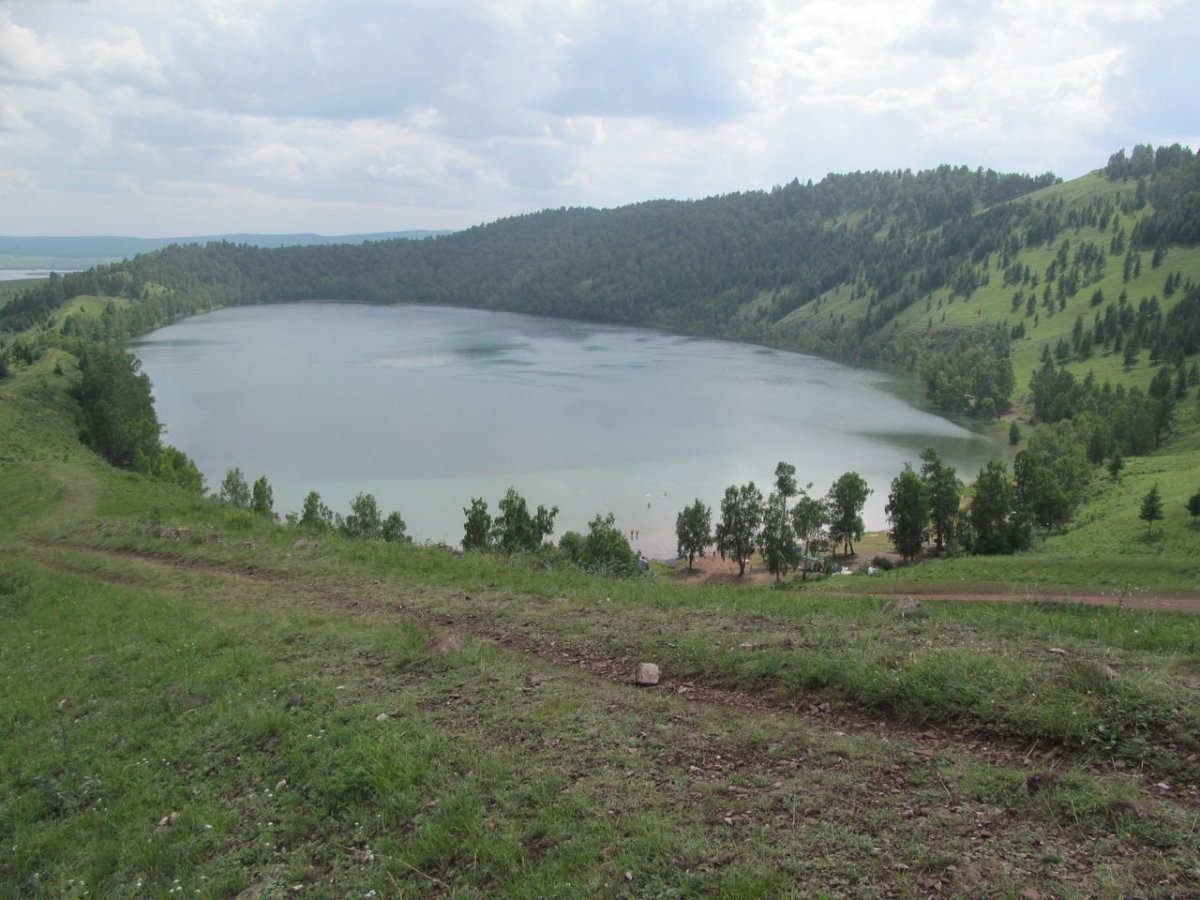 Озеро Линево Красноярский край
