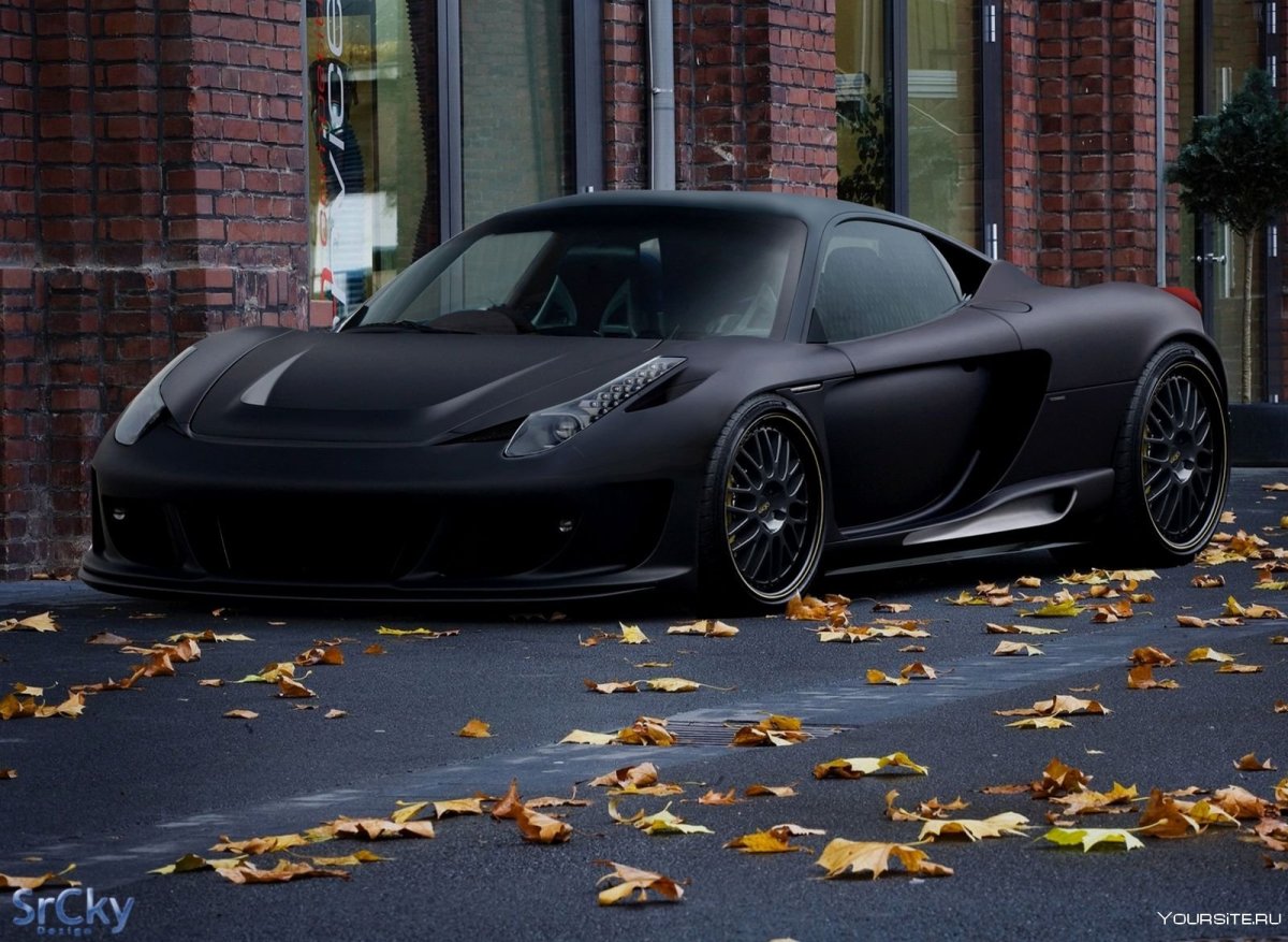 Ferrari 458 Black Matte