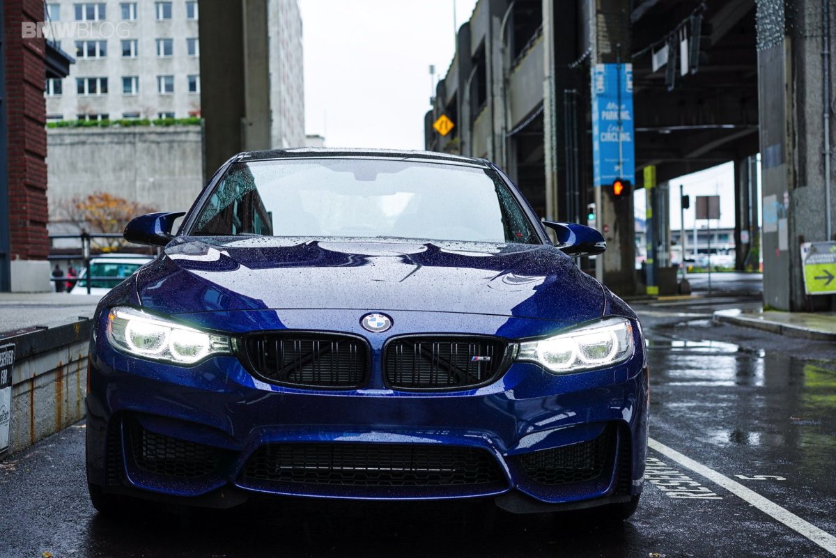 BMW m3 синяя