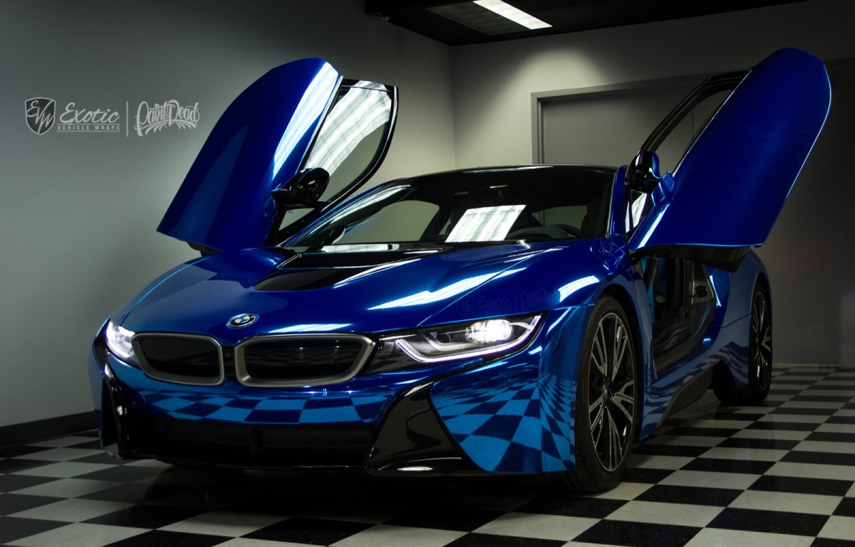 BMW i8 хамелеон