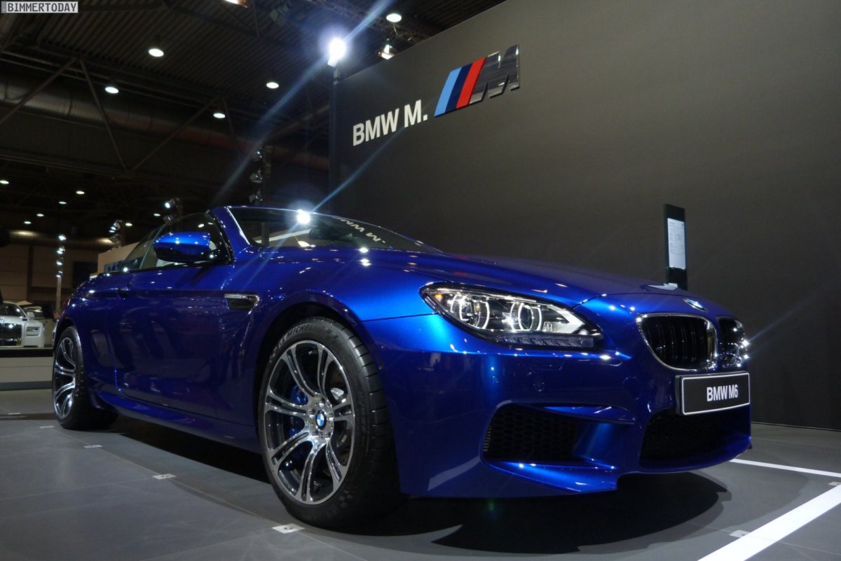 BMW m6 San Marino Blue