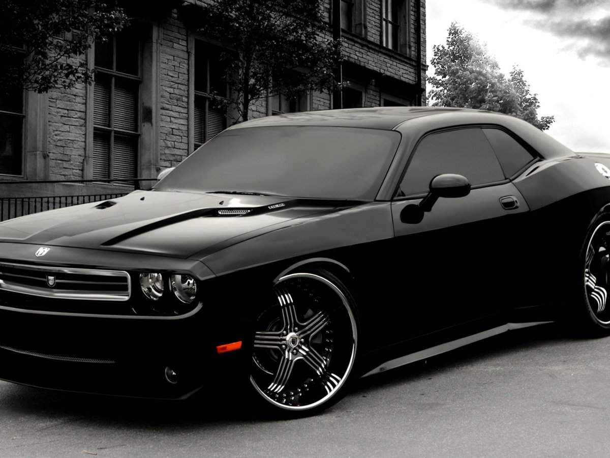 Dodge Challenger srt8 Black