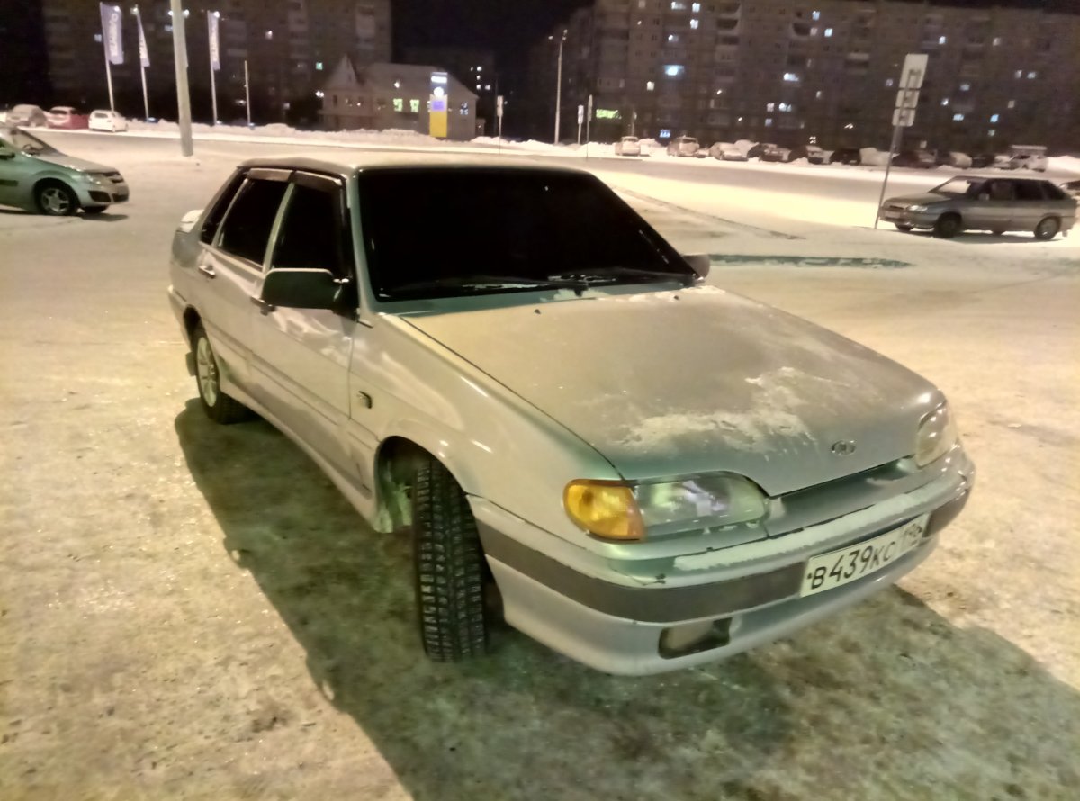 ВАЗ 2115 бежевая тонированная