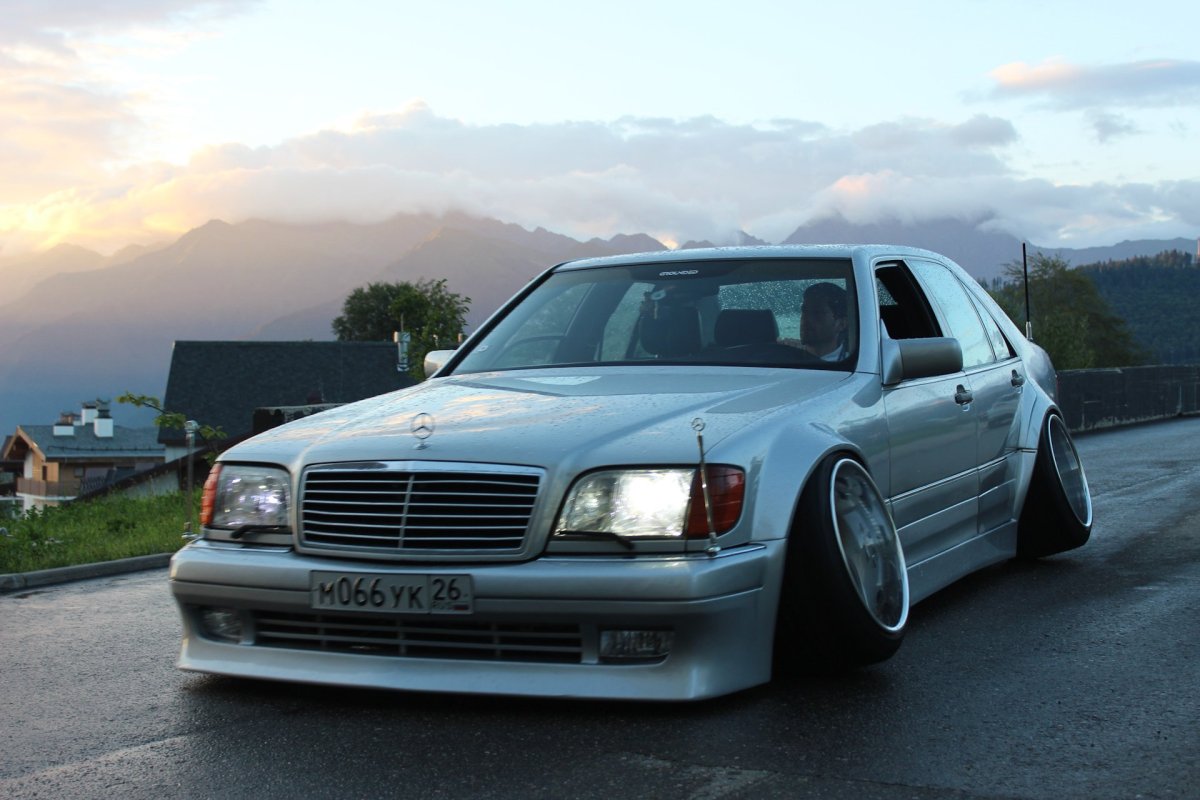 Mercedes w140 стенс