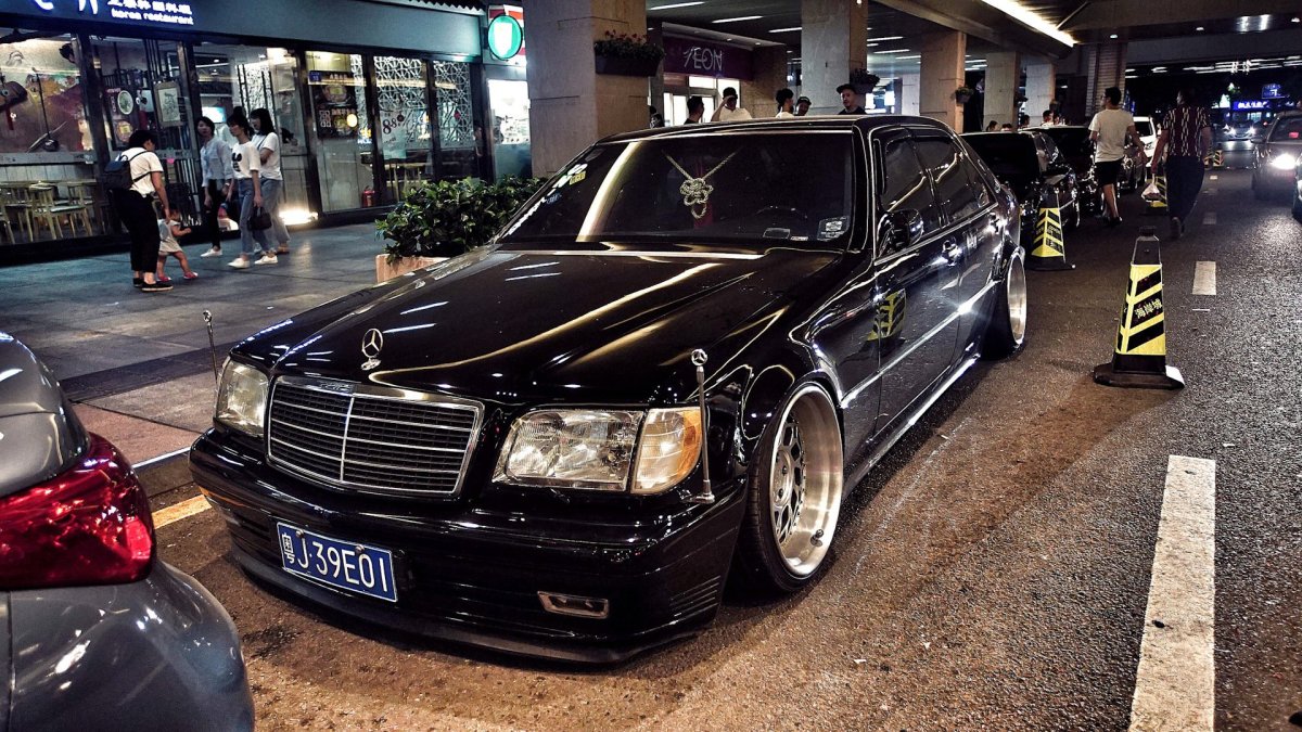 Mercedes w140 Бандитский