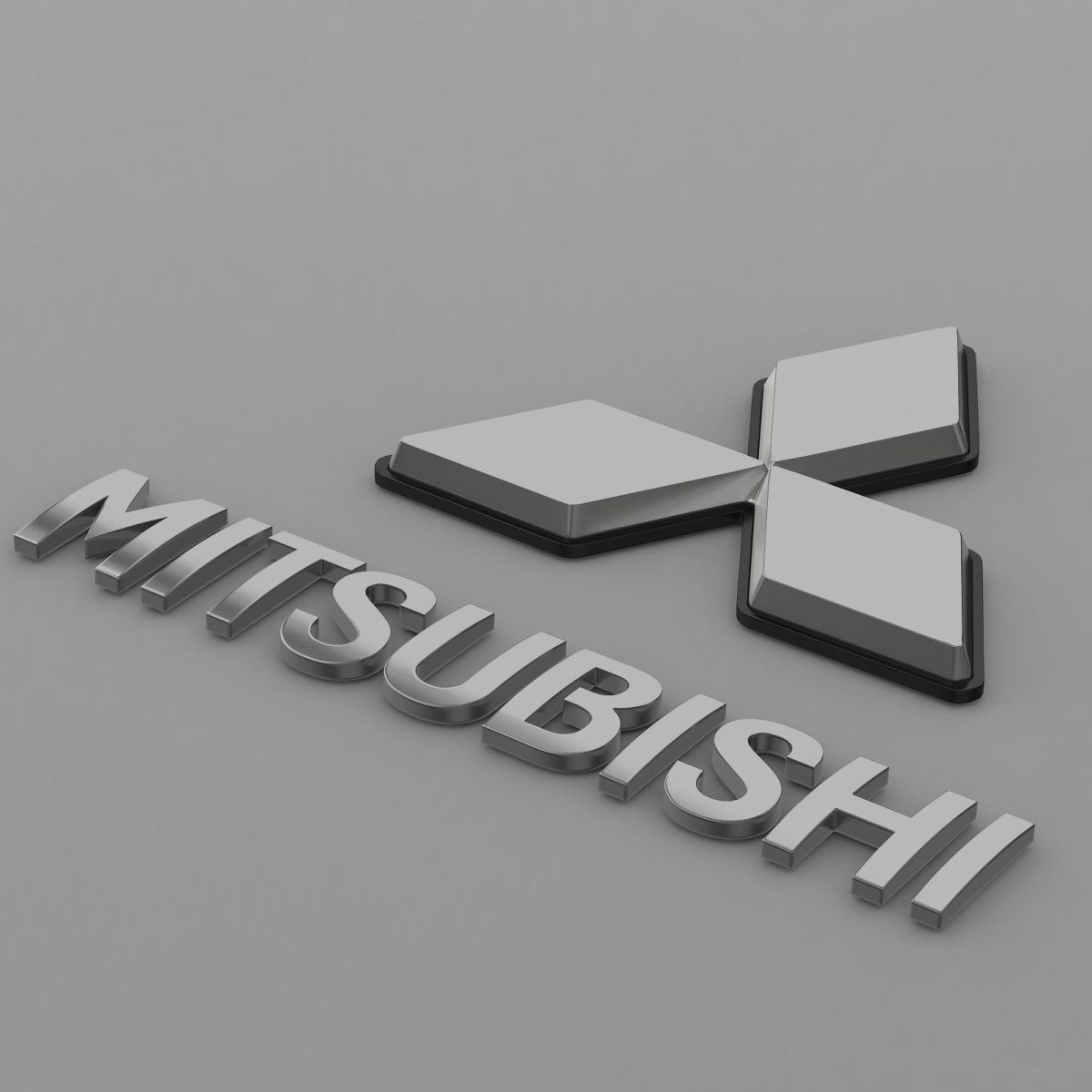 Мицубиси Аутлендер 3д модель