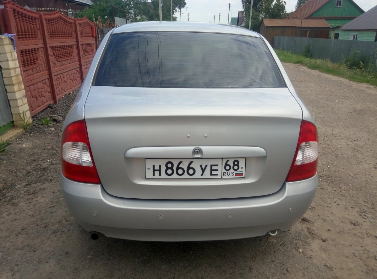 2190 Крышка багажника цвет Калина