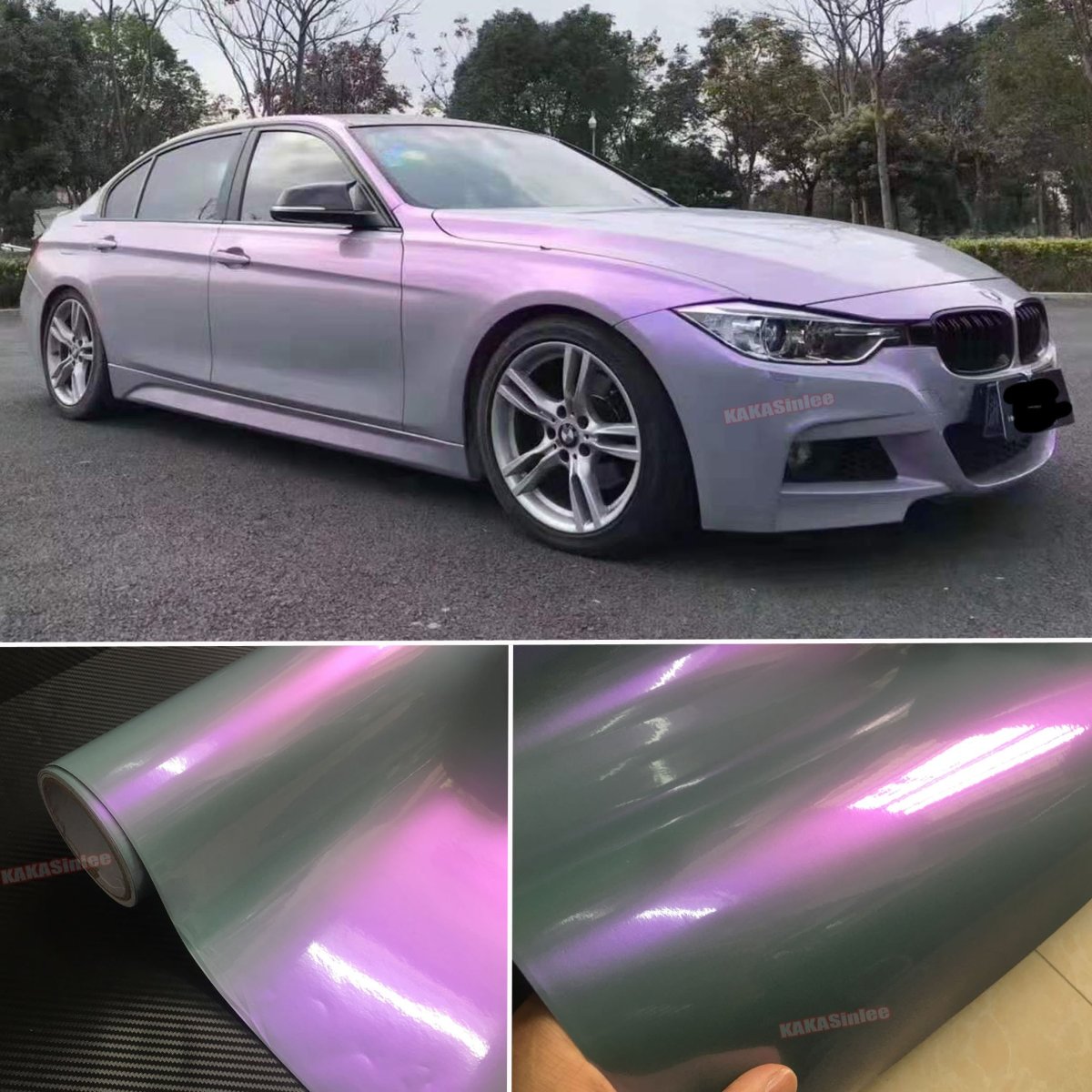 Пурпурно золотой хамелеон TECKWRAP - Purple Gold Chameleon - ck895