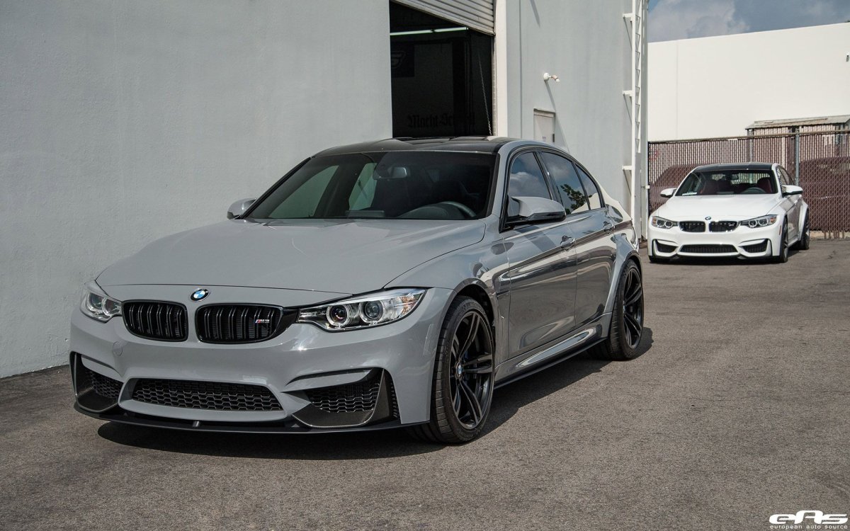 BMW m3 f80 серая