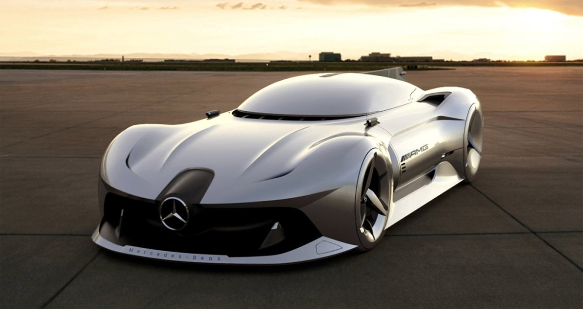 Mercedes-Benz 2040 Streamliner Concept.
