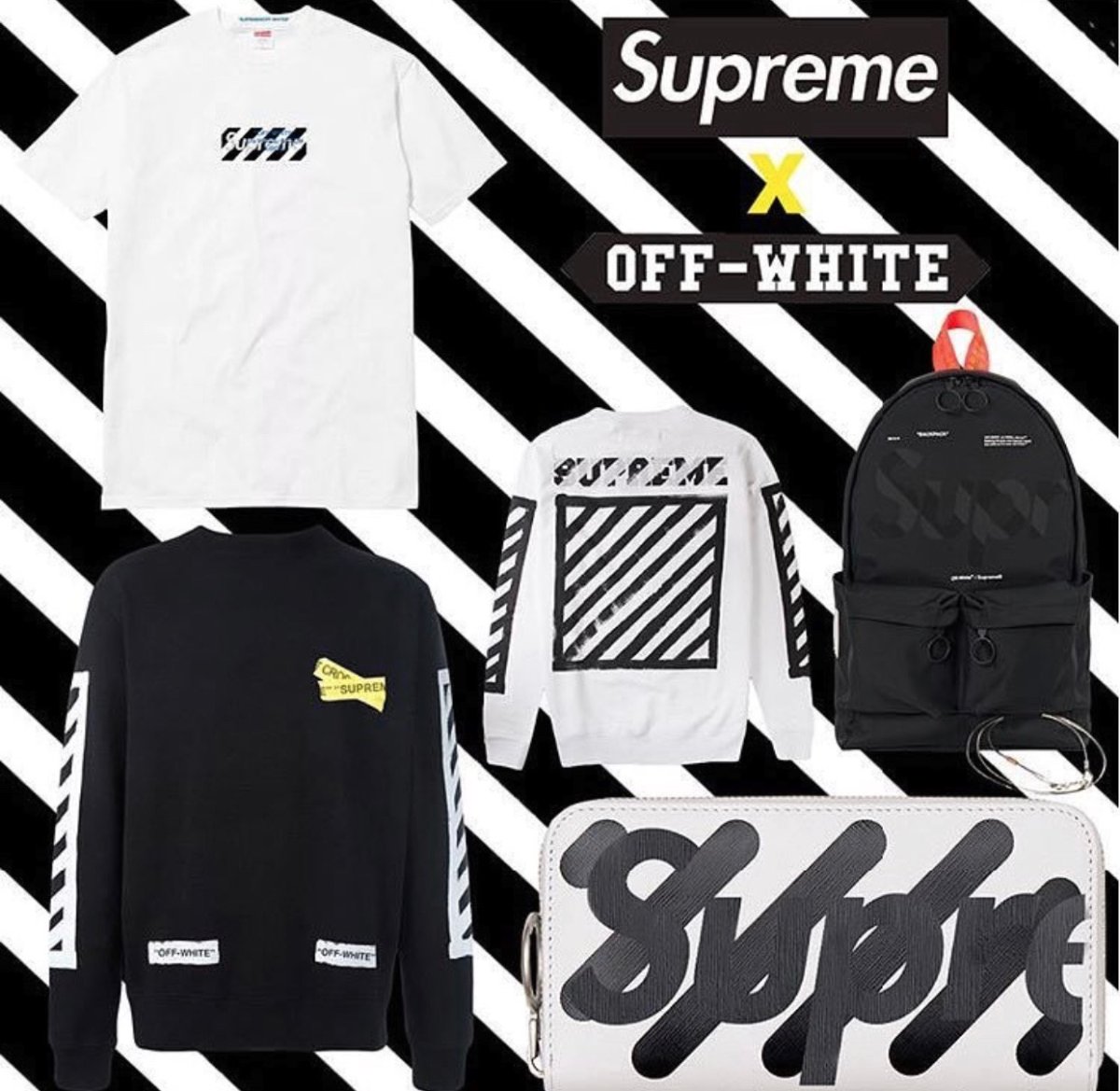 Mercedes Supreme off White