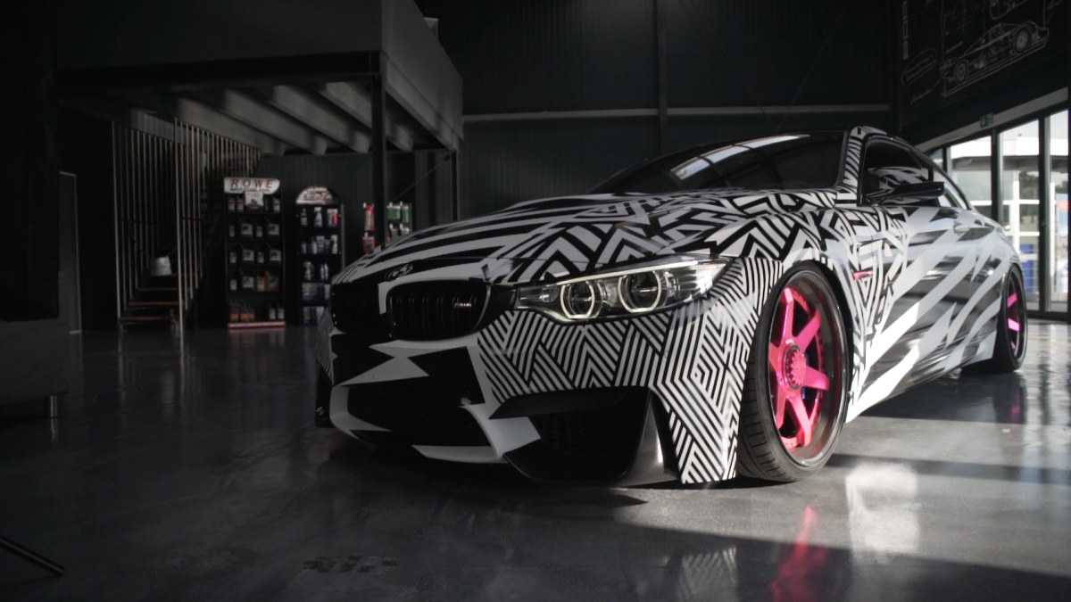 BMW m4 камуфляж