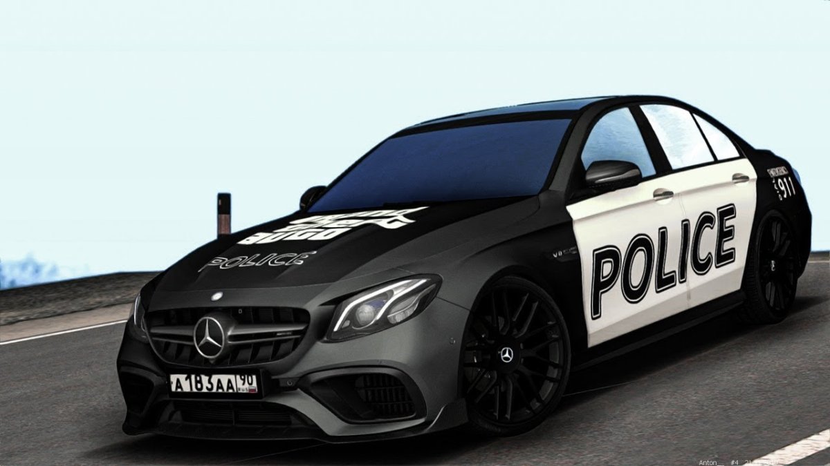 Mercedes e63 Police MTA