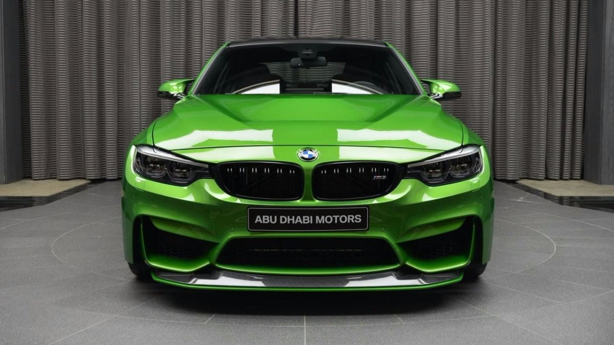 BMW f80 Green