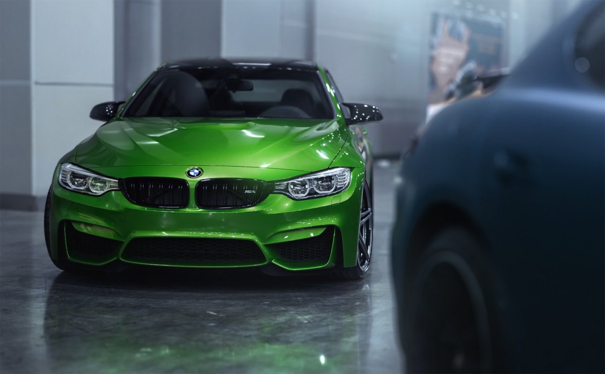 BMW m4 Green