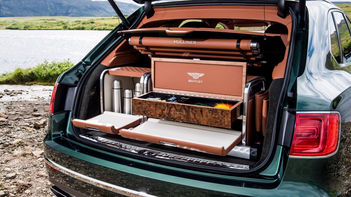 Bentley Bentayga багажник