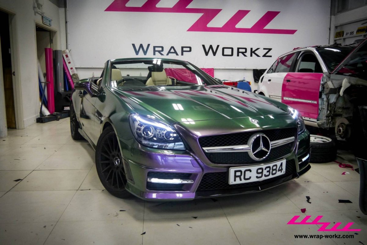 Mercedes Benz Wrap