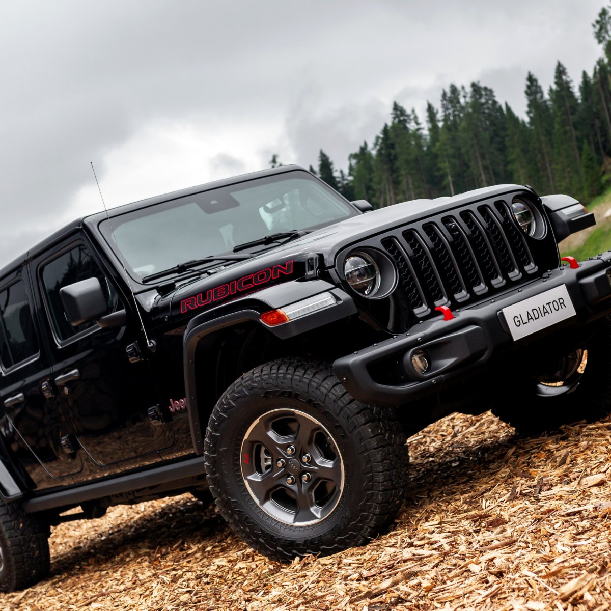 Jeep Rubicon черный