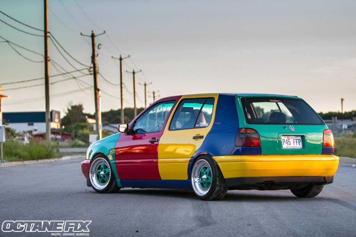 Volkswagen Golf mk3 stance