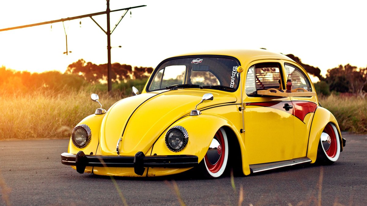 Volkswagen Beetle Yellow