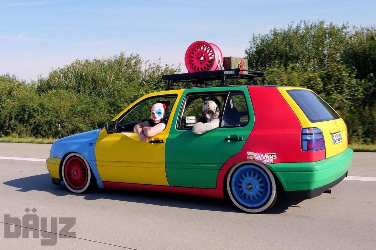 VW Golf Harlekin