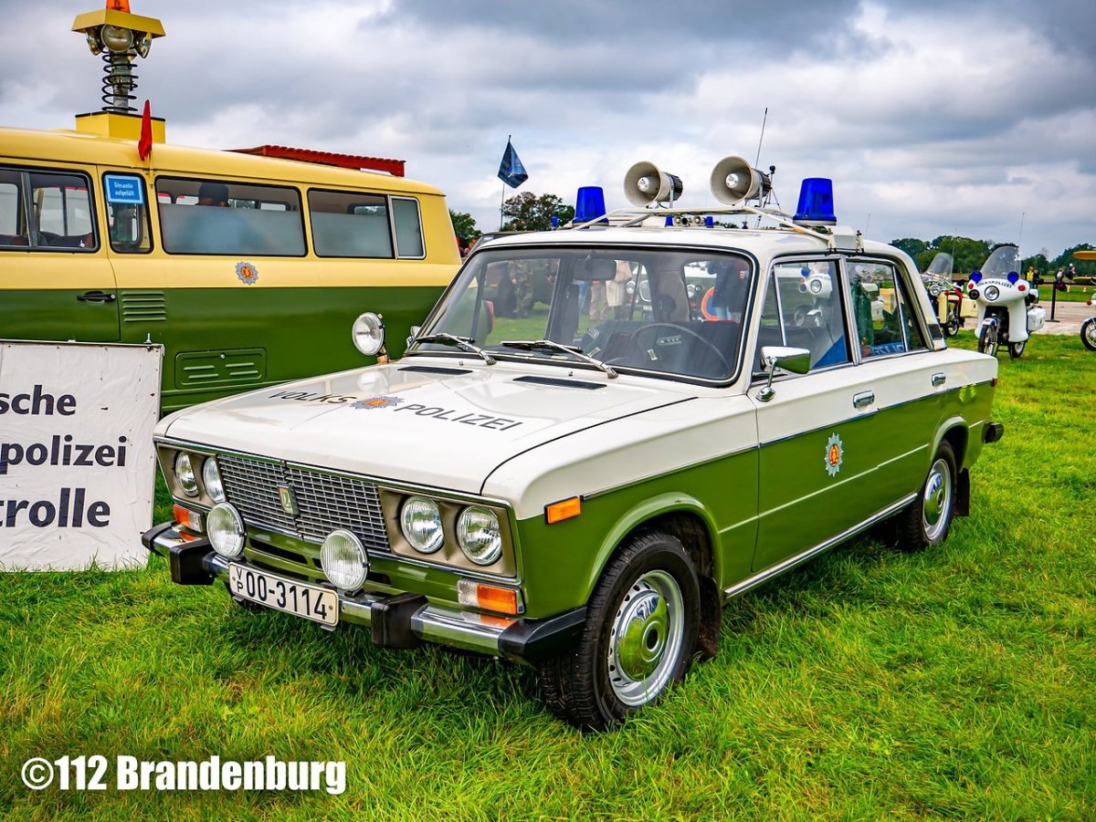 ВАЗ 2106 на службе в милиции ГДР