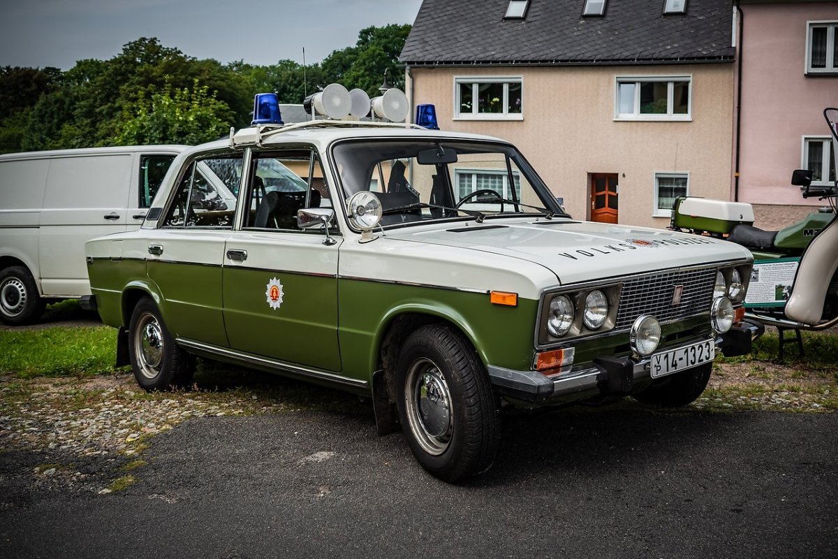 ВАЗ 2106 полиция ГДР