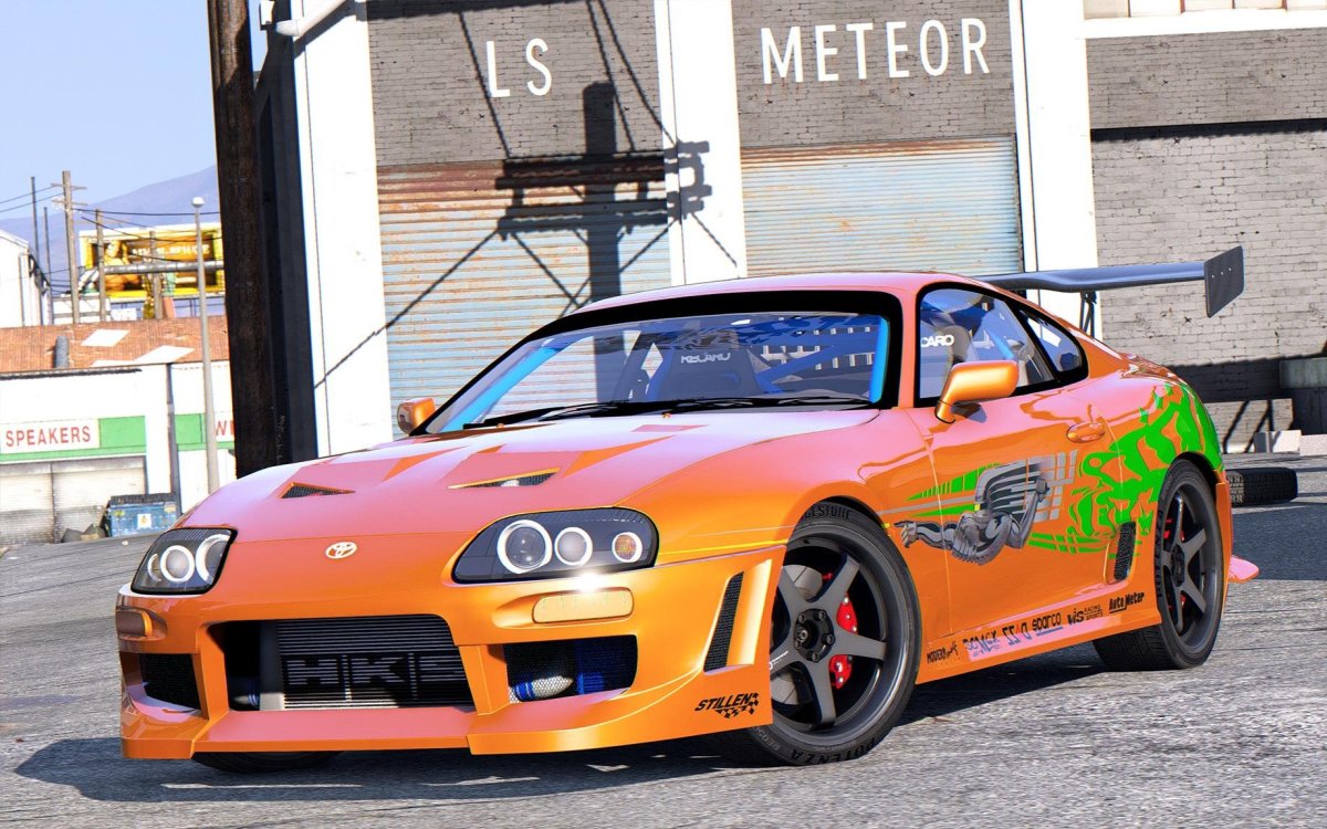 Toyota Supra Форсаж