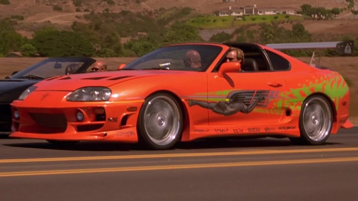 Toyota Supra mk4 Форсаж