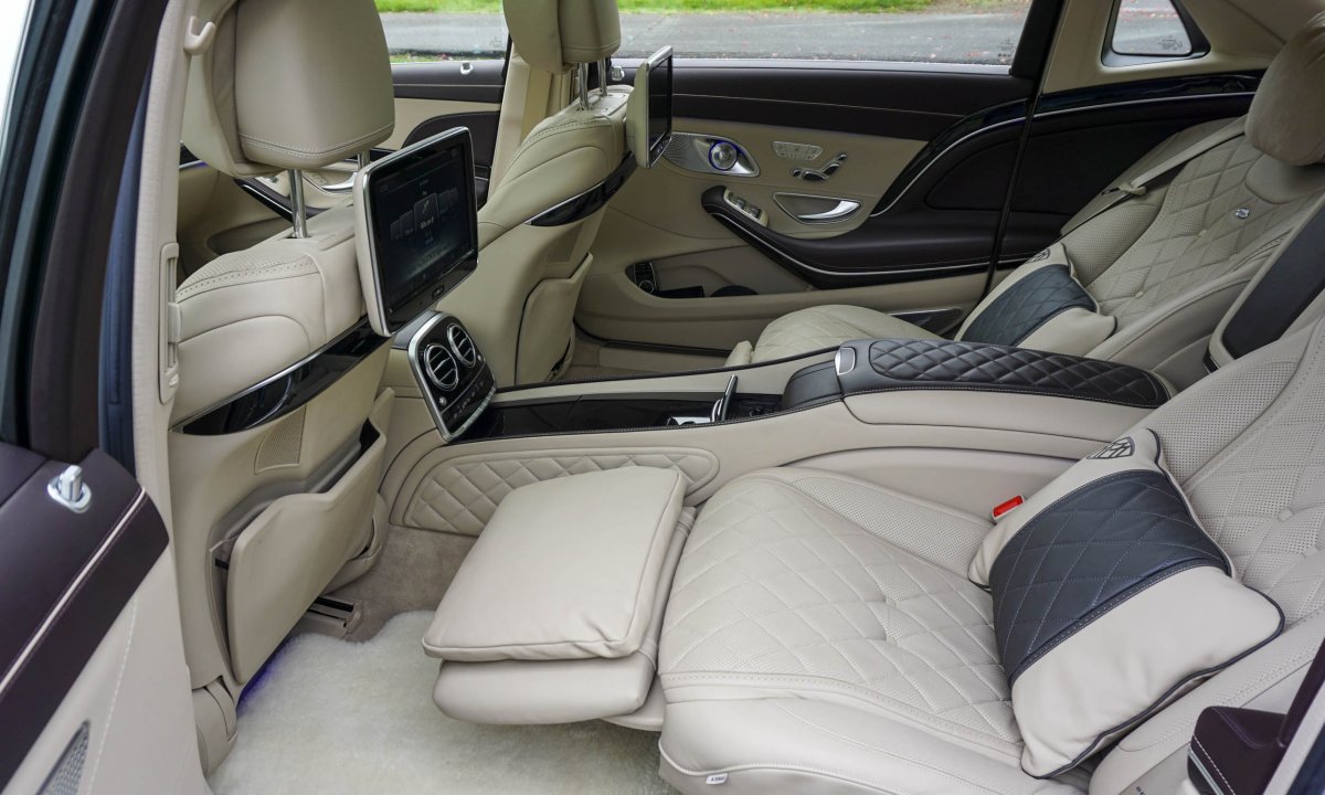 Mercedes Benz Maybach s600 салон