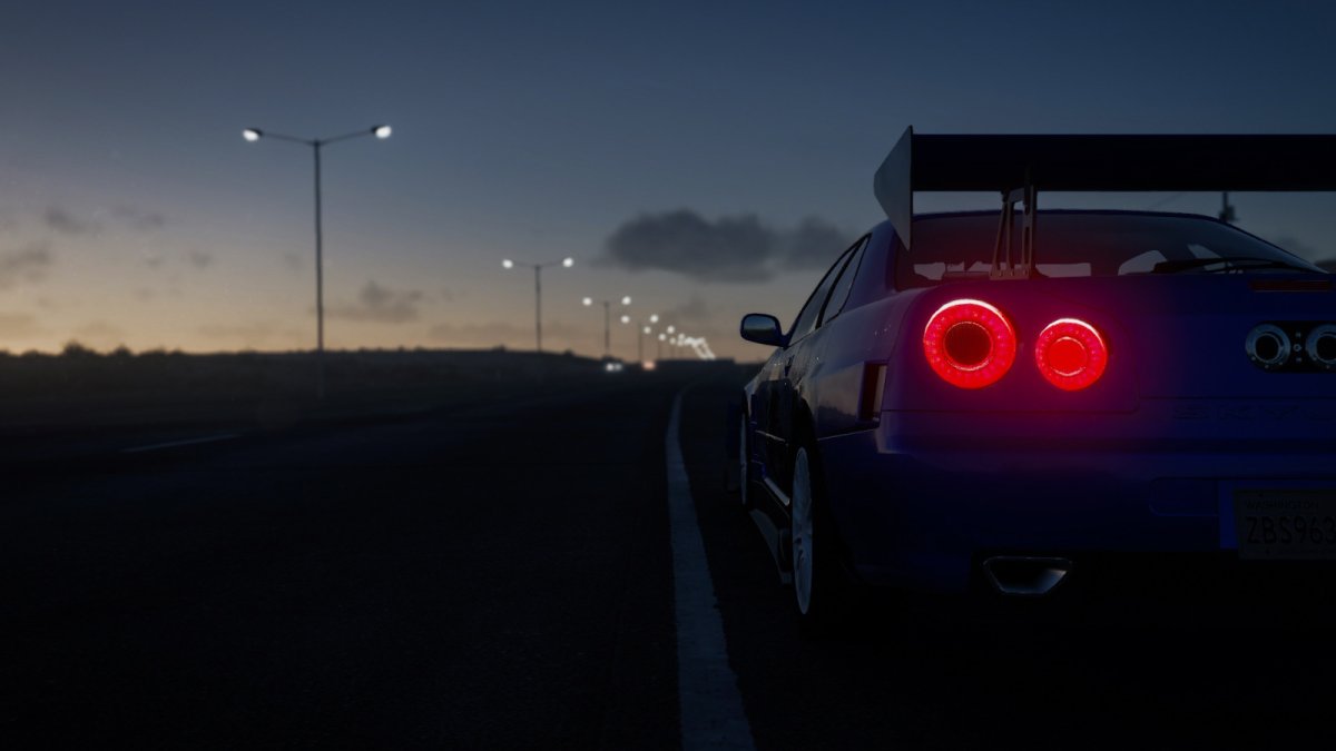 Nissan Skyline r34 Night