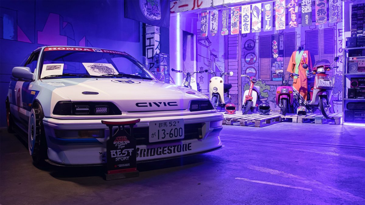 Японские машины 90-х Эстетика