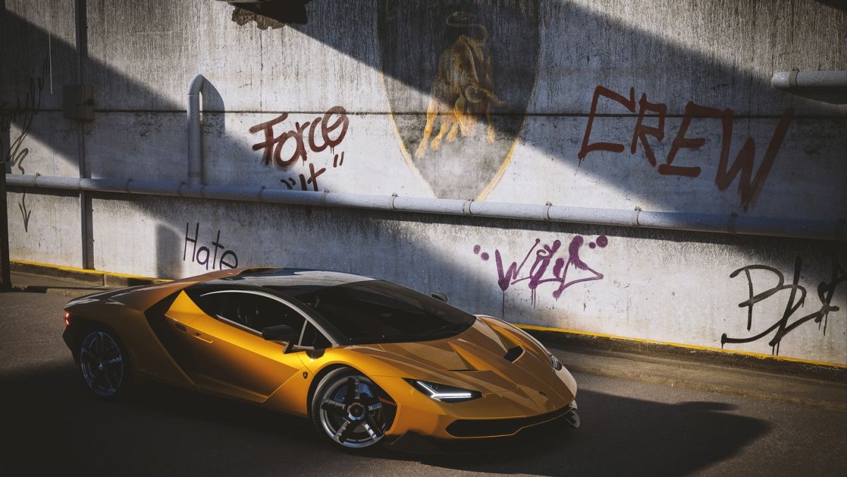 Lamborghini Centenario 2021 желтый