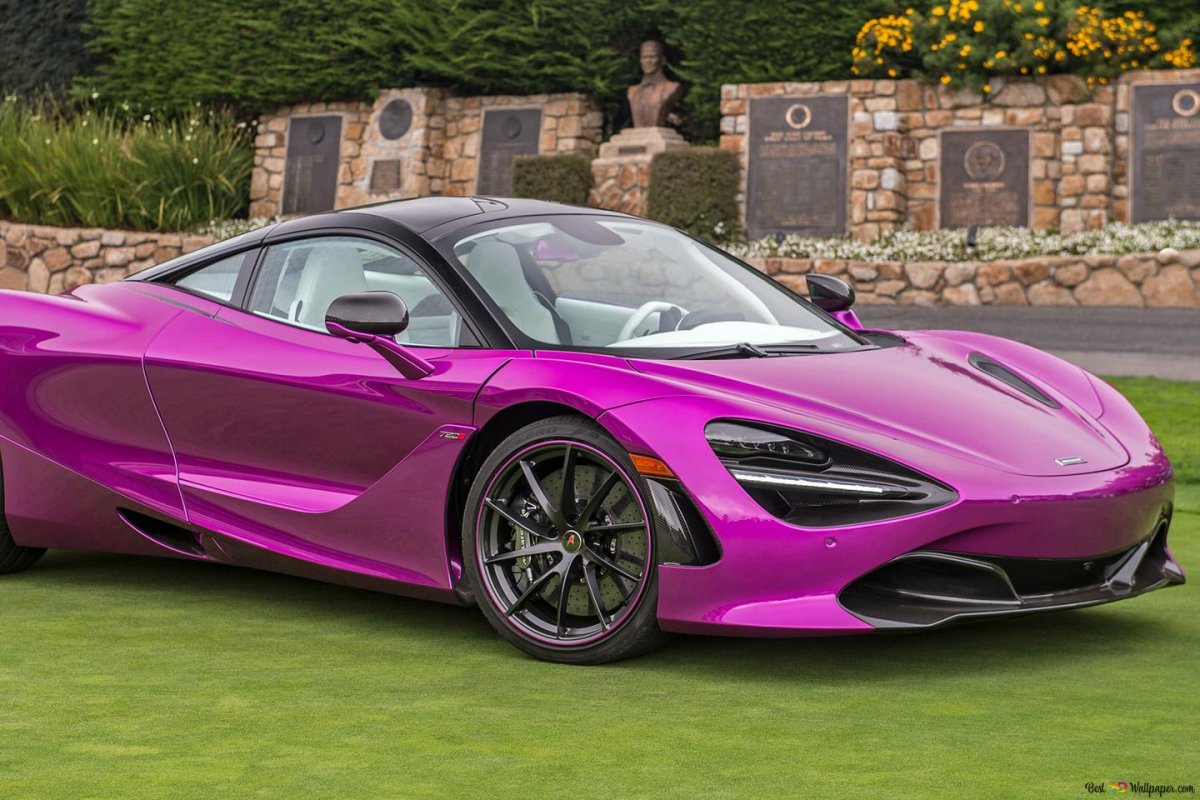 MCLAREN 720s фиолетовый