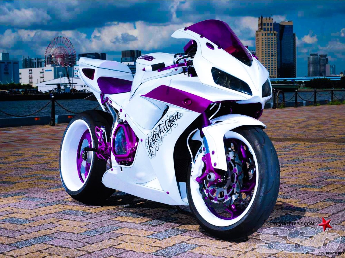 Honda cbr600rr фиолетовый