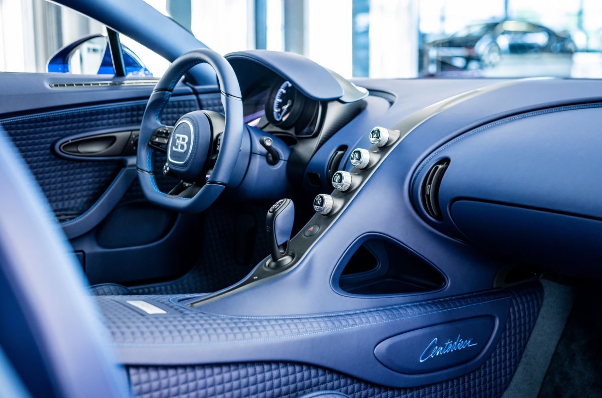 Bugatti Veyron салон