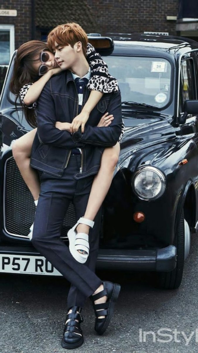 Park Shin Hye and Lee Jong Suk